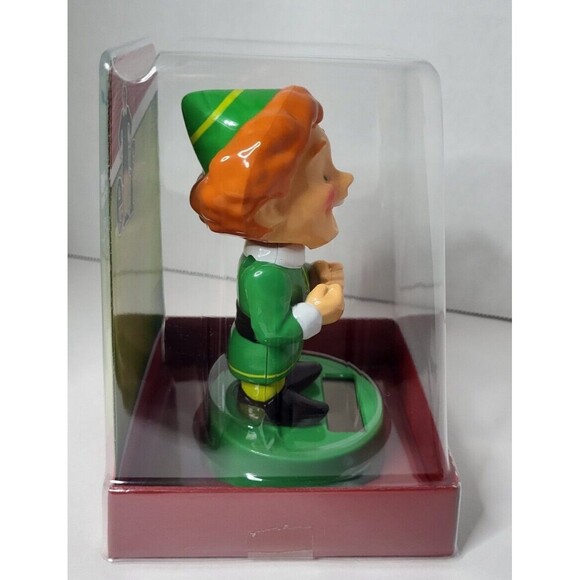 Buddy the Elf Solar Powered Bobble-Head ELF Movie NEW - Picture 2 of 3
